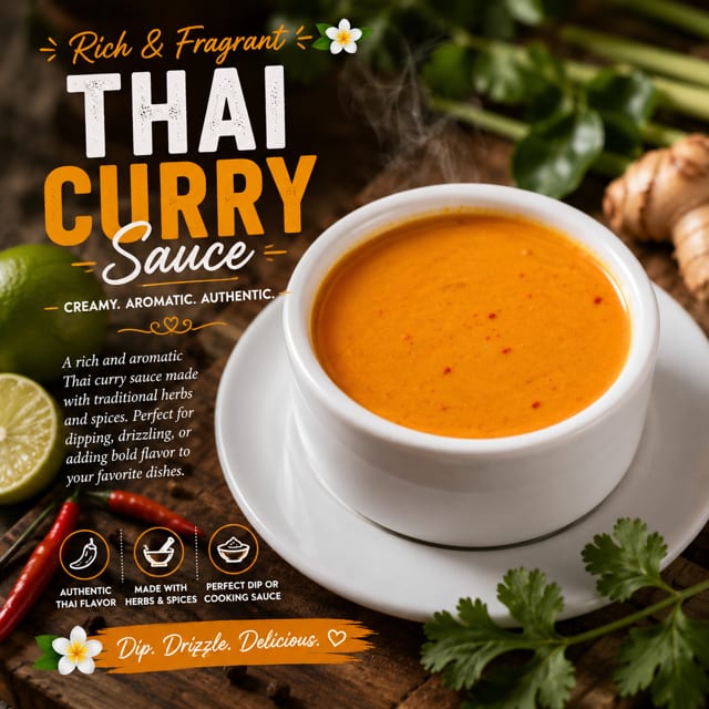 Thai Curry Sauce 8oz.