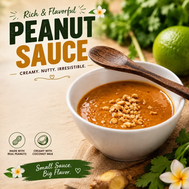 Peanut Sauce 8oz.