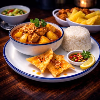 L-Masama Curry + Rice