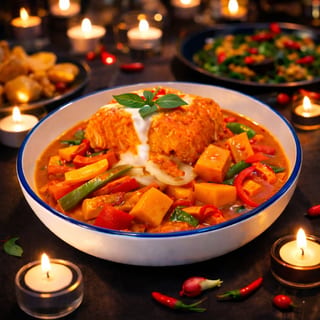 Salmon Pumpkin Curry